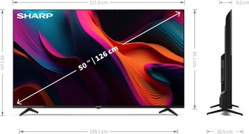Sharp 50GL4260E 50-дюймовый 4K UHD LED-телевизор