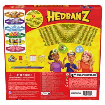 Новая игра-головоломка Spin Master Hedbanz Core