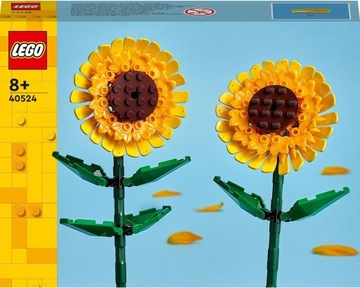 LEGO FLOWERS #40524 - Подсолнухи + КАТАЛОГ LEGO 2024