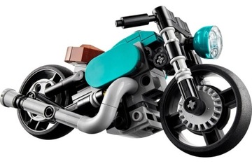 LEGO CREATOR 3 IN 1 #31135 - Винтажный мотоцикл + сумка + каталог LEGO 2024