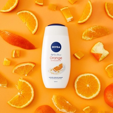 NIVEA ЖЕНСКИЙ ГЕЛЬ ДЛЯ ДУША АПЕЛЬСИНОВОЕ МАСЛО АВОКАДО 500МЛ
