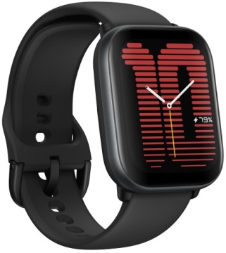 Умные часы Amazfit Active GPS 36 мм AMOLED 10 АТМ Midnight Black