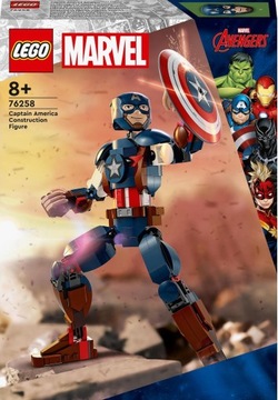 LEGO Super Heroes 76258 Фигурка Капитана Америки...