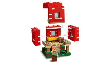 LEGO Minecraft 21179 Грибной домик