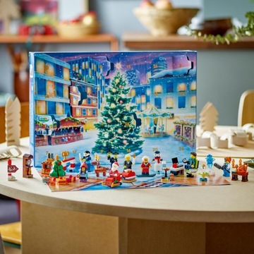 LEGO CITY KALENDARZ ADWENTOWY ZESTAW 2023 R. NOWOŚĆ FIGURKI FIGURKA PREZENT
