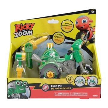TOMY Ricky Zoom motocykl DJ do skręcania