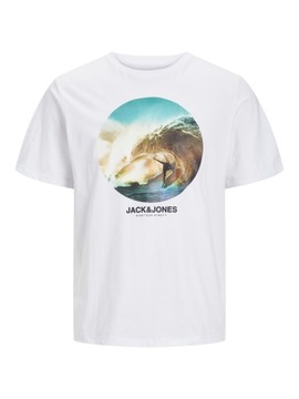 Koszulka T-shirt męski JackJones JJCELLOX TEE SS CREW NECK r. S