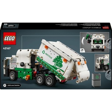 LEGO Technic 42167 Электрический мусоровоз Mack LR 503 кирпича 8+