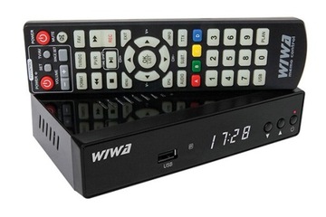 TUNER DEKODER TV NAZIEMNEJ WIWA MAXX DVB-T DVB-T2 H.265