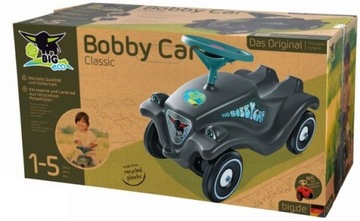 BIG Jeździk Bobby Car Classic Eco z Klaksonem Szary