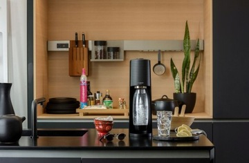 Карбонатор SODASTREAM Terra Black, 1 баллон-картридж на 60л.