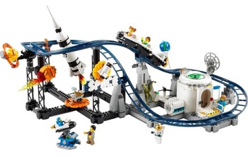 LEGO 31142 Космические американские горки из светящихся кирпичей в подарок