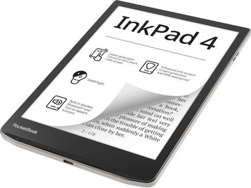 Электронная книга PocketBook Inkpad 4 32 ГБ 7,8 дюйма черная