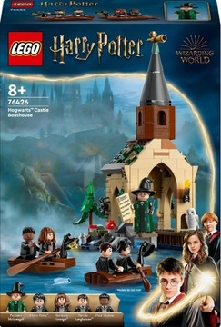 LEGO 76426 HARRY POTTER przystań w Hogwarcie, dom na wodzie, przystań