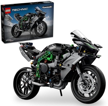 Lego Technic Motocykl Kawasaki Ninja H2R 42170 Auto Klocki Zestaw Ebook 4w1