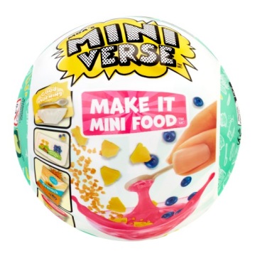 Miniverse Make It Mini Cafe Series 3 Ball Dessert Миниатюрная еда 505396