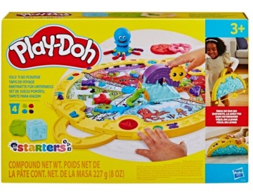 PLAY-DOH FOLD N GO ігровий килимок тісто для ліплення набір STARTERS килимок для гри F9143 (вживаний)