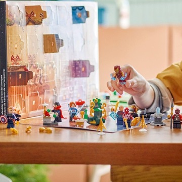 LEGO SUPER HEROES ADVENT CALENDAR MARVEL AVENGERS 2023 76267 7+