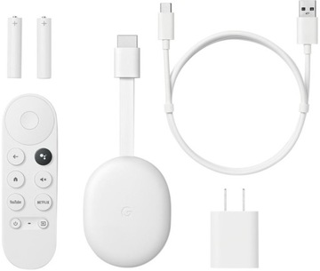 Google Chromecast 4 HD Google TV SMART Белый США