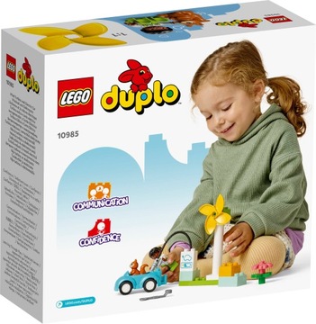 LEGO DUPLO 10985 Ветряная турбина и электромобиль...