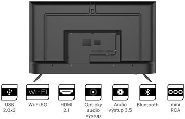 KIVI 55U740NB 55-дюймовый 4K Android-телевизор HDMI2.1 ДОПОЛНИТЕЛЬНАЯ БЕЗОПАСНОСТЬ