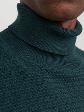 Sweter męski JackJones JPRBLUMIGUEL KNIT ROLL NECK r. S