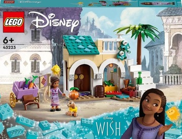 LEGO DISNEY BLOCKS ПРИНЦЕССА АША В РОЗЕ ПОДАРОК ​​ДЛЯ ДЕВОЧЕК 6, 7, 8, 9, 10 ЛЕТ