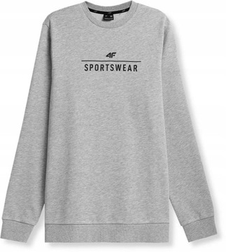 СВИТШОТ МУЖСКИЙ 4F СПОРТИВНЫЙ ХЛОПОК AW23M692