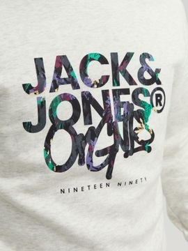 Bluza męska JackJones JORSILVERLAKE SWEAT CREW NECK LN r. XXL