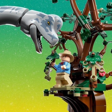 LEGO Jurassic World - Открытие брахиозавра (76960) +Сумка+Каталог 2024