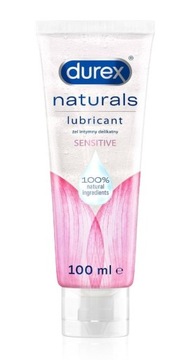 Durex Naturals Sensitive żel intymny delikatny 100% naturalny 100ml