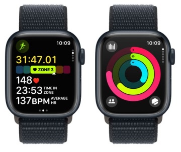 Часы Series 9 с GPS + сотовой связью, корпус 41 мм, с