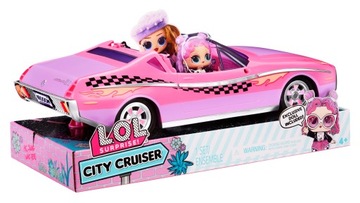 LOL SURPRISE CITY CRUISER kabriolet samochód + Mini laleczka