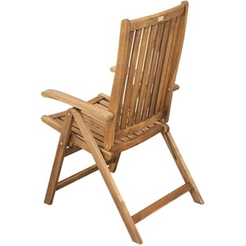 Комплект из 2 садовых балконных стульев Fieldmann, дерево акация