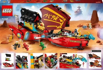 Lego NINJAGO 71797 Жемчужина судьбы - гонки...