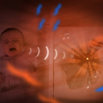 Zazu SHALLY Projektor Zachodzącego Słońca Ptaszek