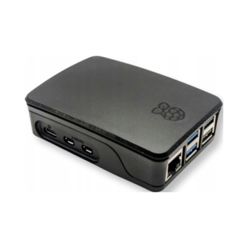 Oficjalna obudowa do Raspberry Pi 5 czarno-grafitowa