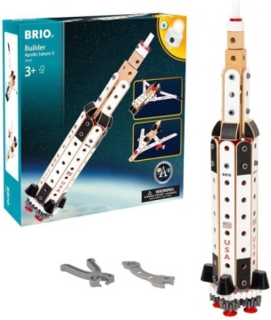 Конструктор BRIO BUILDER NASA Apollo Saturn V