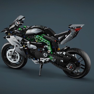 Блоки Technic 42170 Мотоцикл Kawasaki Ninja H2R
