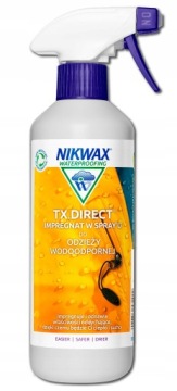 Impregnat do odzieży wodoodpornej TX.Direct Spray-On – atomizer