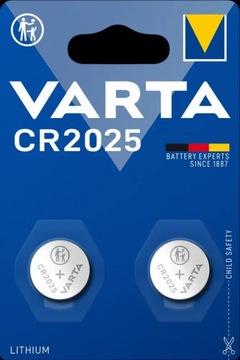 Varta CR2025 3 V Bateria litowa 2szt