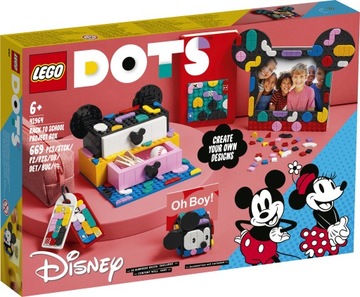 LEGO Dots 41964 Школьный набор Микки Мауса и Минни Маус