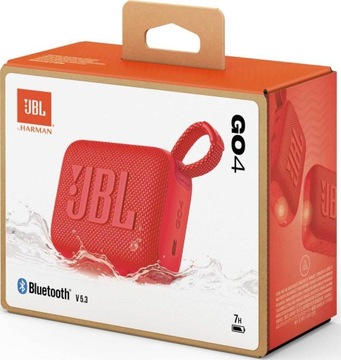 Мобильная колонка JBL Go4 Red