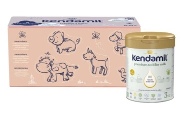 Kendamil Преміум 3 HMO+ від 1 року життя, набір для творчості, 3x800 г