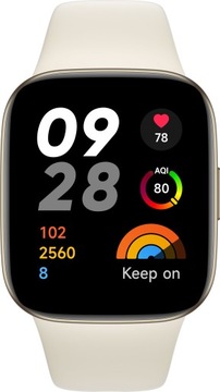 Умные часы Xiaomi Redmi Watch 3 бежевого цвета