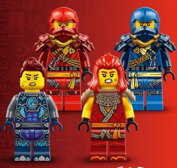 LEGO 71812 NINJAGO Мех ниндзя-казальца Кая
