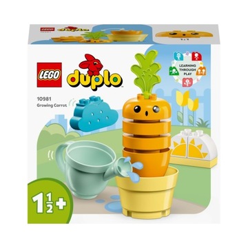 LEGO Duplo 10981 Rosnąca Marchewka Konewka Donica