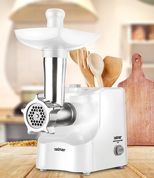 Мясорубка Zelmer ZMM1535B 1500 Вт, белая