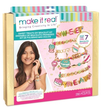 Bransoletki Make It Real Sweet Treats DIY