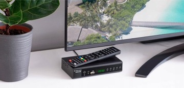 Tuner dekoder TV DVB-T2 H.265 HEVC USB SYGNAŁ ODBIÓR